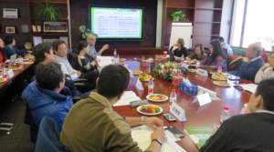 2015年12月3日，电动汽车利益相关方在北京能源基金会讨论BestEV项目的方法学和营销方案。